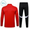 Liverpool Børn Rød Trænings Sweatshirt Kvart-Zip 2024-25